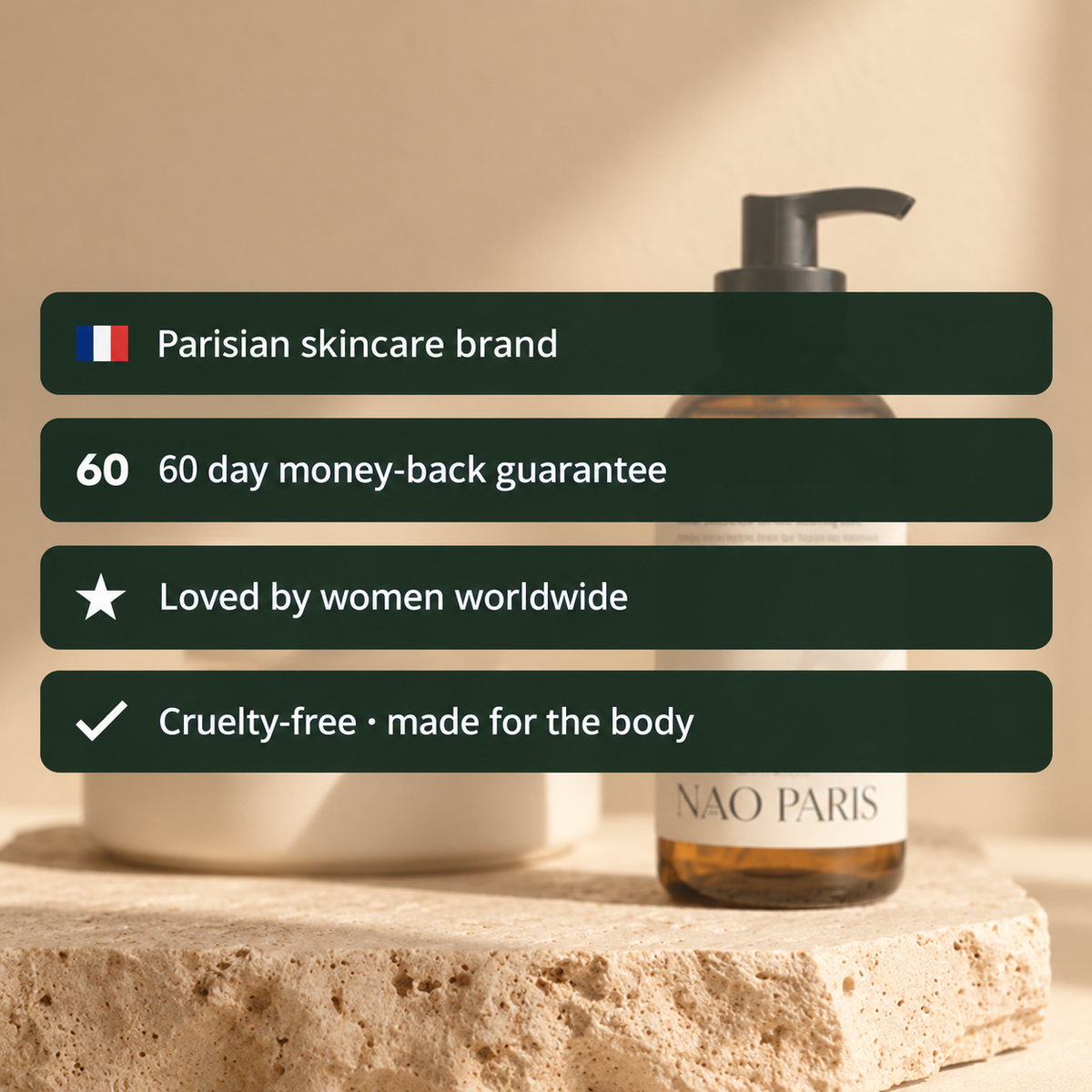 NAO PARIS™ Multi-Peptide Body Oil