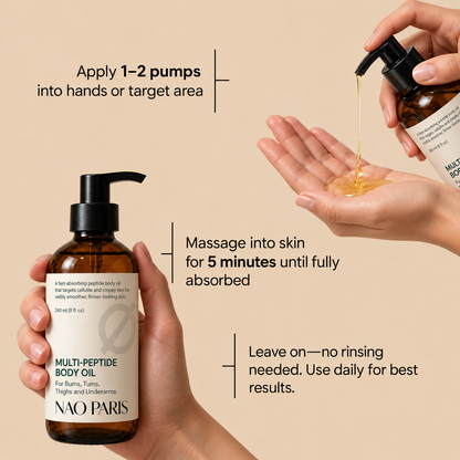 NAO PARIS™ Multi-Peptide Body Oil