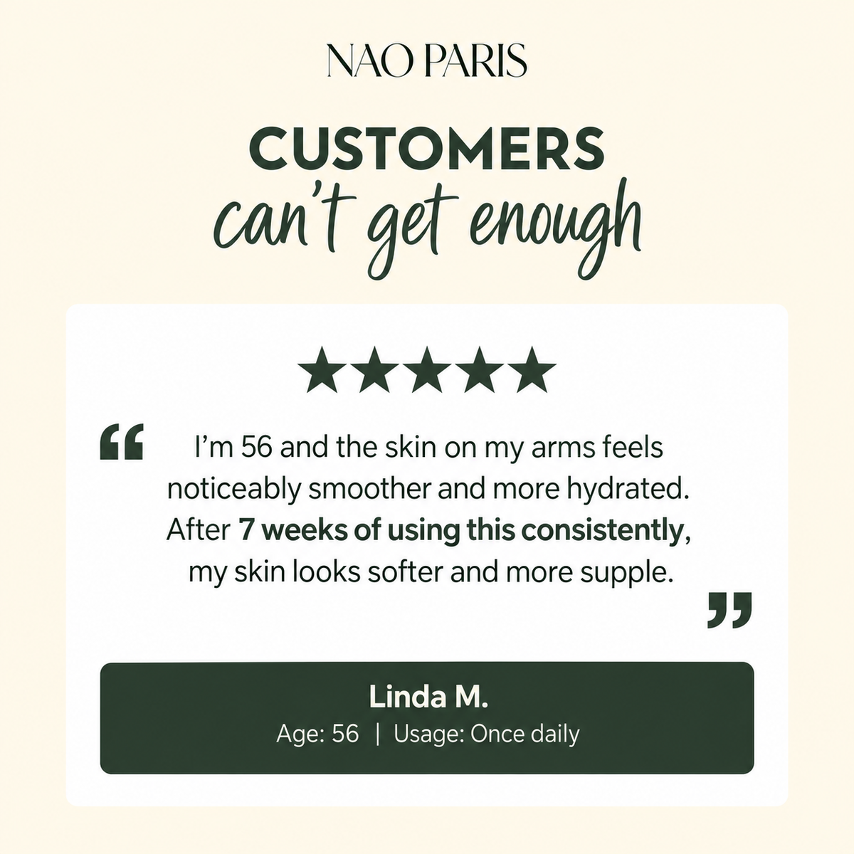 NAO PARIS™ Multi-Peptide Body Oil